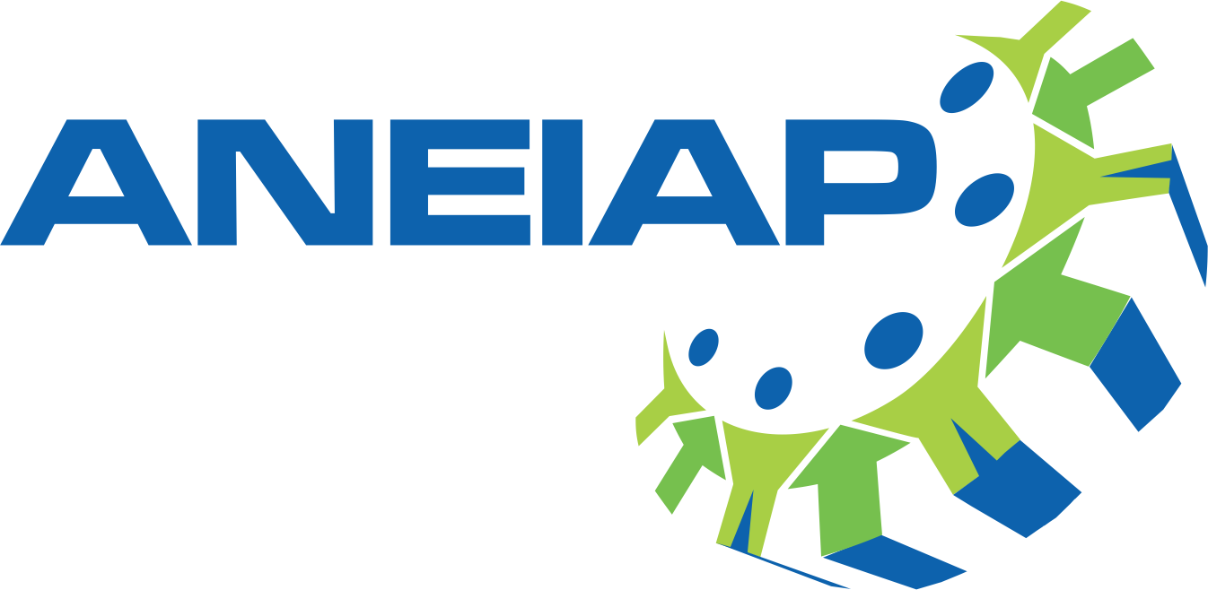 Isologo ANEIAP (nombre + símbolo) — Versión a color